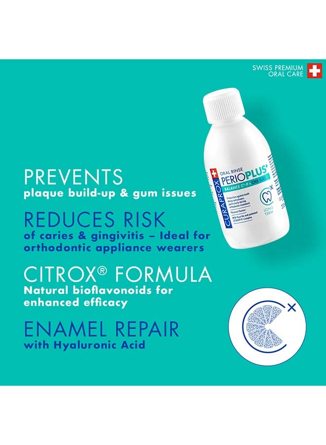 CURAPROX Perio Plus Balance Mouthwash | 0.05% Chlorhexidine For Effective Oral Care – 200Ml - Image 4